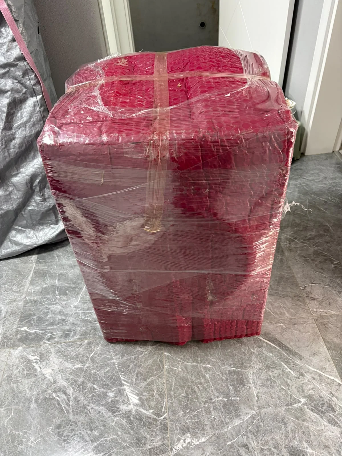 Paketlenmiş eşya ambalajlama örneği